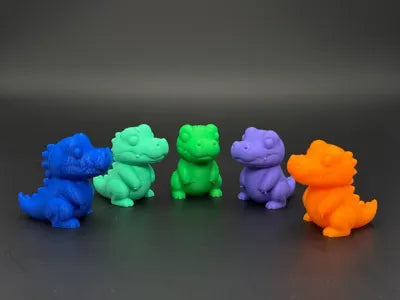 Krokos le Crocodile - Figurine 3D Kawaii