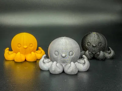 Okto la Pieuvre - Figurine 3D Kawaii
